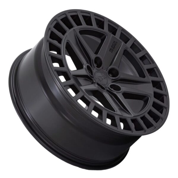 BR005(ALSTON) 18X8.5 5X120 ET25 CB74.1 MATTE BLACK - Image 3