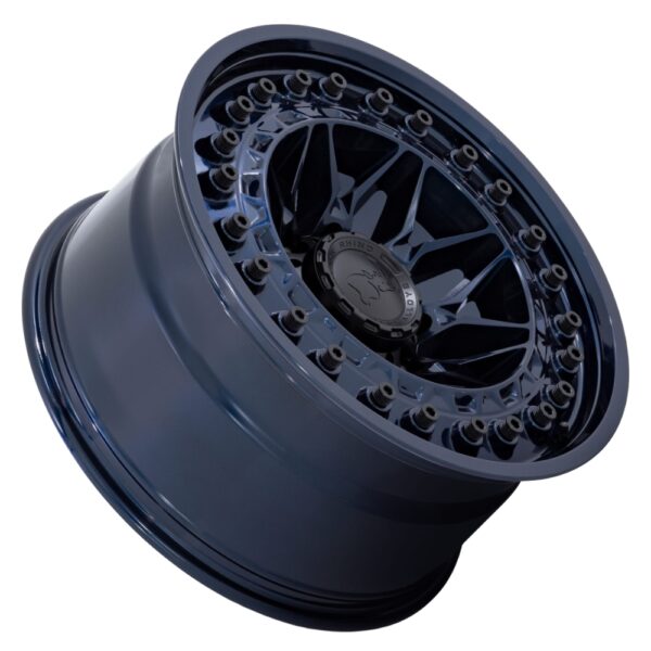 BR008 (ALPHA) 17X9 5X127 ET-12 CB71.5 MIDNIGHT BLUE - Image 3