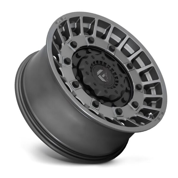 D726 MILITIA 17X9 5X114.3/5X127 ET-12 CB78.1 MATTE ANTHRACITE / BLACK RING - Image 6