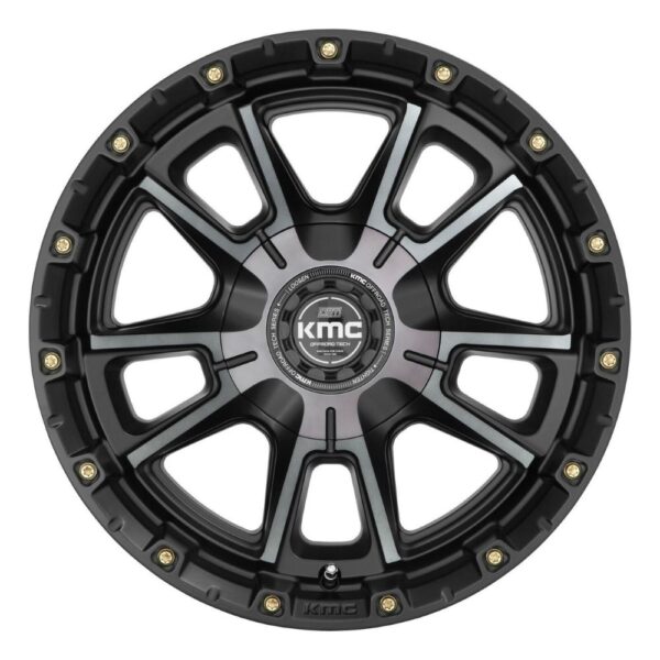 KM100 NYNC 17X9 6X135/6X139.7 ET-12 CB106.1 SBK/GTT - Image 2