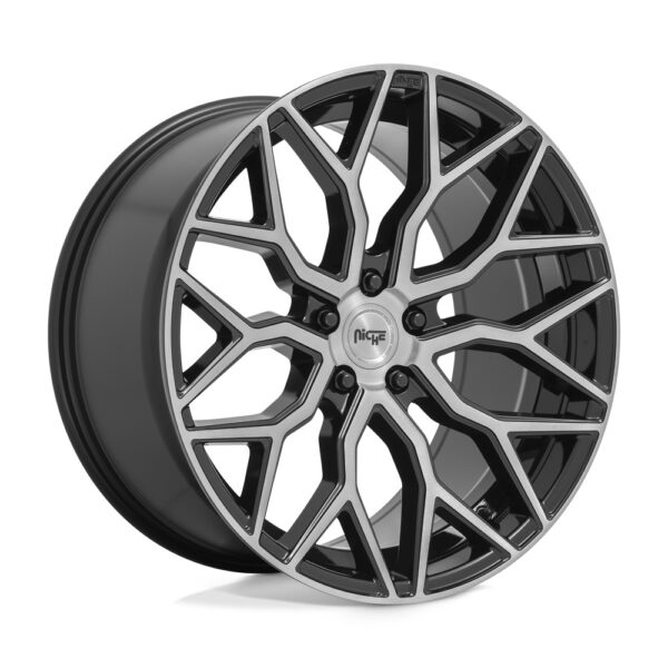 M262 MAZZANTI 20X9 5X120 ET35 CB72.5 GLOSS BLK/MACH FACE