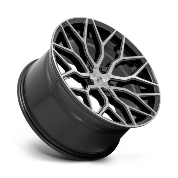 M262 MAZZANTI 20X9 5X120 ET35 CB72.5 GLOSS BLK/MACH FACE - Image 2