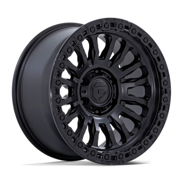 FC857 RINCON 18X9 6X139.7 ET-12 CB106.1 MATTE BLACK / GLOSS BLACK RING