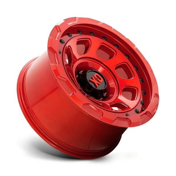 XD861 STORM 17X9 5X127 ET-12 CB71.5 CANDY RED - Image 3