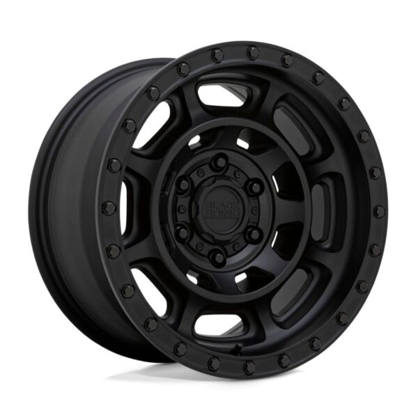 1785CNV(CONVOY) 17X8.5 5X127 ET-18 CB71.6 MATTE BLACK