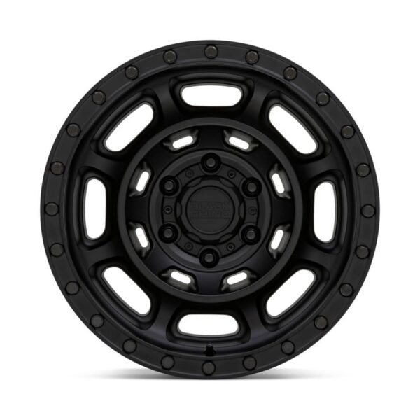 1785CNV(CONVOY) 17X8.5 5X127 ET-18 CB71.6 MATTE BLACK - Image 2