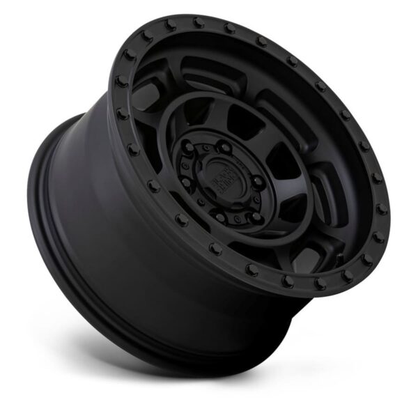 1785CNV(CONVOY) 17X8.5 5X127 ET-18 CB71.6 MATTE BLACK - Image 3