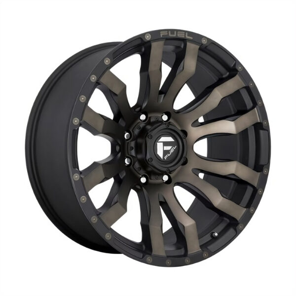 D674 BLITZ 20X10 8X165.1 ET-18 CB125.2 MATTE BLACK / MACHINED DDT