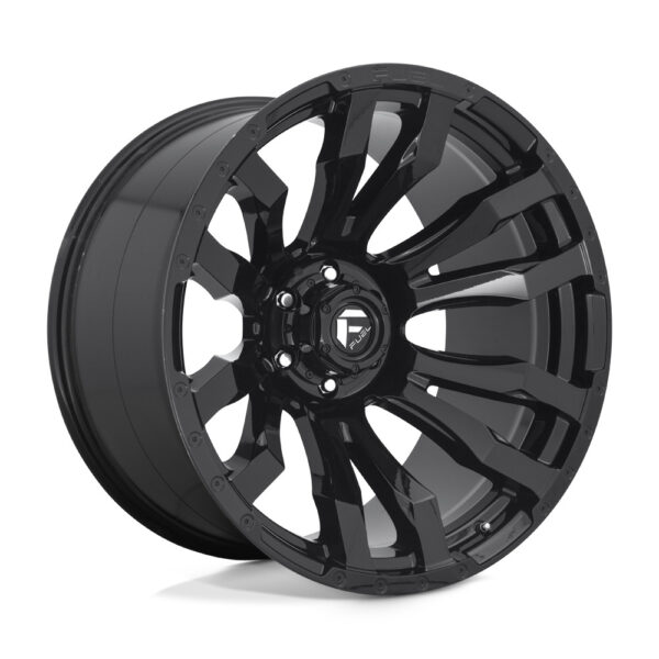 D675 BLITZ 18X9 6X135 ET01 CB87.1 GLOSS BLACK