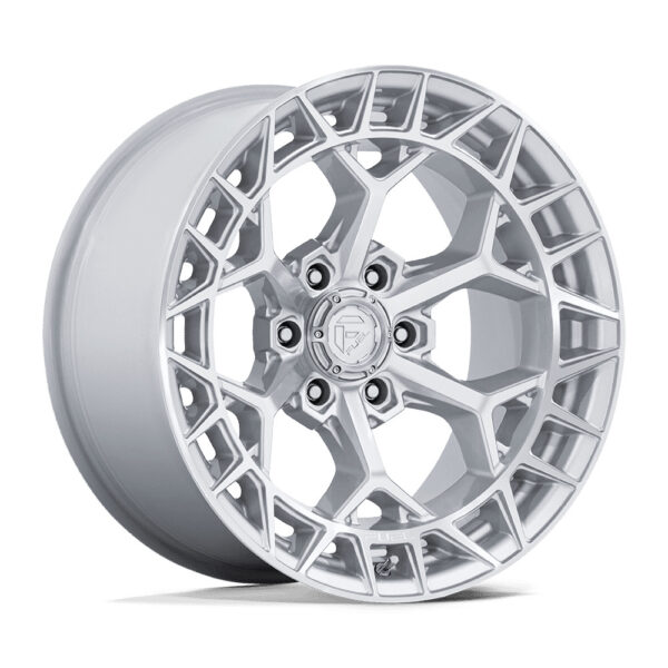FC873 CHARGER 17X9 6X135 ET1 CB87.1 GLOSS SILVER/MACHINED FACE - Image 4