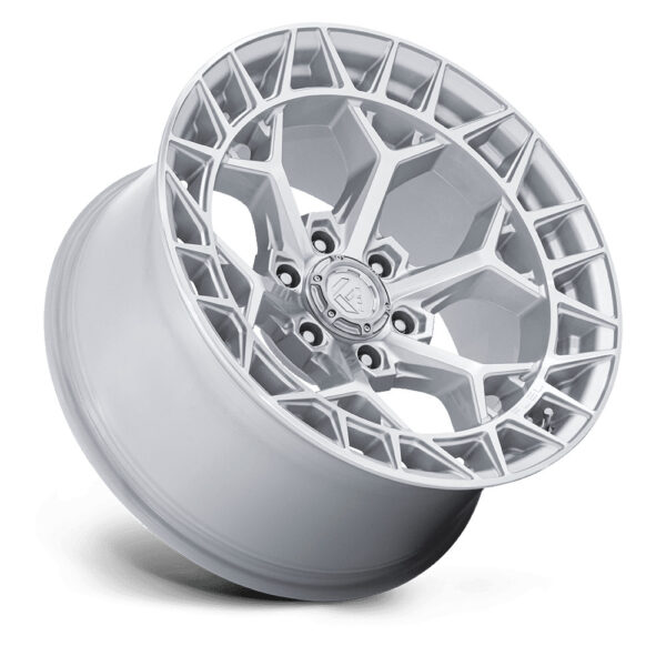 FC873 CHARGER 17X9 6X135 ET1 CB87.1 GLOSS SILVER/MACHINED FACE - Image 3