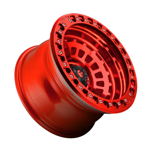 D100 ZEPHYR(beadlock) 17X9 6X139.7 ET-15 CB106 CANDY RED - Image 3