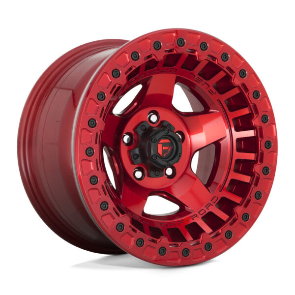 D117 WARP(beadlock) 17X9 5X127 ET-15 CB71.5 CANDY RED