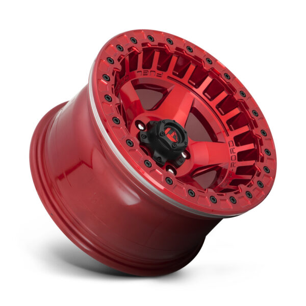 D117 WARP(beadlock) 17X9 5X127 ET-15 CB71.5 CANDY RED - Image 3