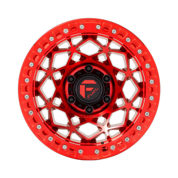D121 UNIT(beadlock) 17X9 6X139.7 ET-15 CB106.1 CANDY RED - Image 2