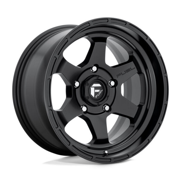 D664 SHOK 17X10 5X127 ET-18 CB71.5 MATTE BLACK