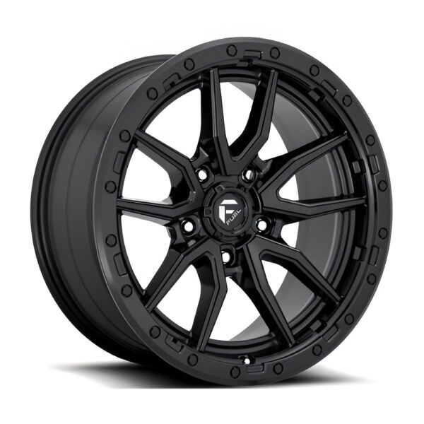 D679 REBEL 17X9 5X150 ET01 CB110.2 MATTE BLACK