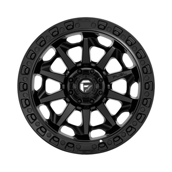 D694 COVERT 20X9 8X165.1 ET01 CB125.22 MATTE BLACK - Image 2
