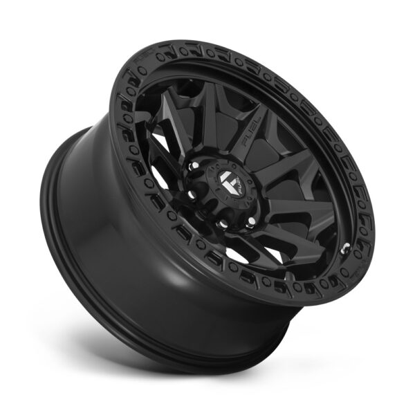 D694 COVERT 17X9 6X139.7 ET1 CB106.1 MATTE BLACK - Image 3