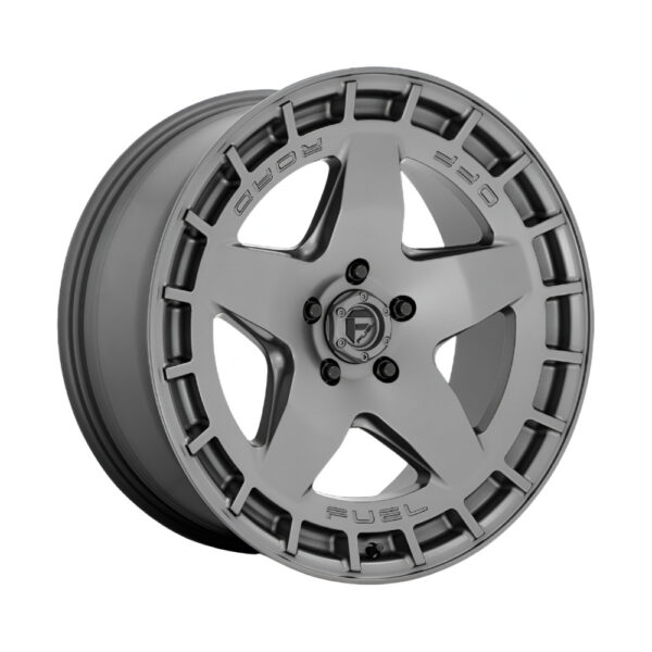 D734 WARP 17X9 5X127 ET-12 CB71.5 MATTE ANTHRACITE