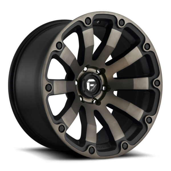 D636 DIESEL 20X9 5X150 ET20 CB110.2 MATTE BLACK / MACHINED DDT