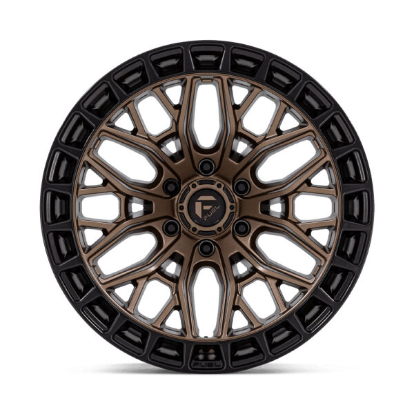 FC869 SIGMA 17X9 5X127 ET-12 CB71.5 MATTE BRONZE/MATTE BLACK LIP - Image 2