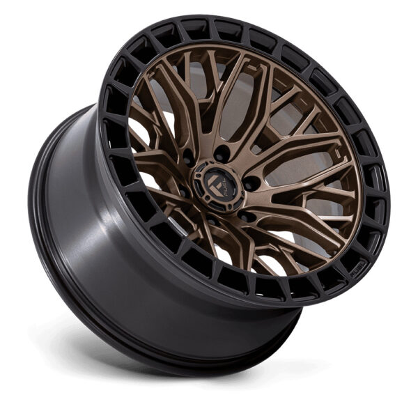 FC869 SIGMA 17X9 5X127 ET-12 CB71.5 MATTE BRONZE/MATTE BLACK LIP - Image 3