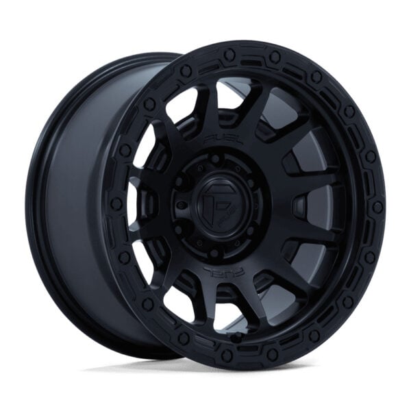 FC884 FORTRESS 17X9 6X139.7 ET-12 CB106.1 MATTE BLACK/GLOSS BLACK - Image 4