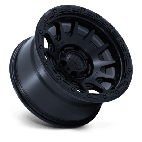FC884 FORTRESS 17X9 6X139.7 ET-12 CB106.1 MATTE BLACK/GLOSS BLACK - Image 6