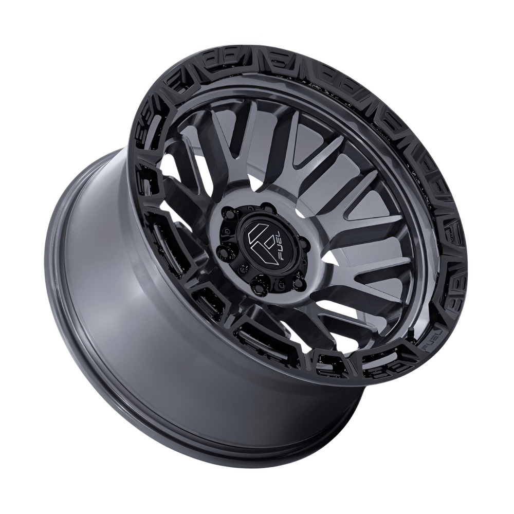 FC890 RAIL 17X9 6X139.7 ET01 CB106.1 GLOSS GUNMETAL/GLOSS BLK LIP - Image 3