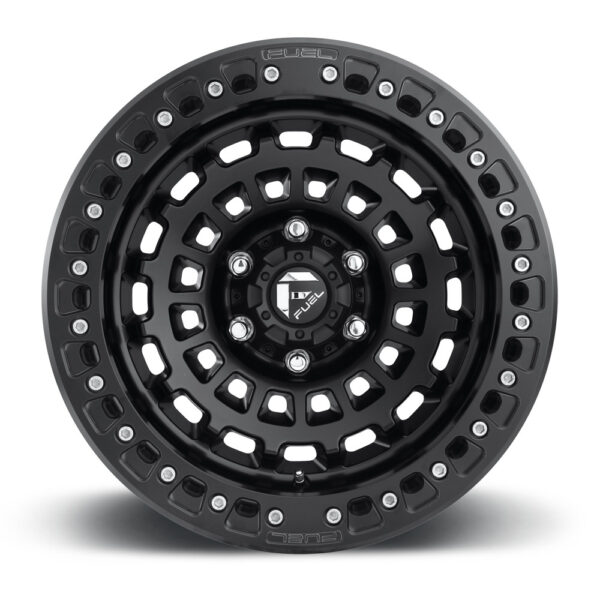 D101 ZEPHYR(beadlock) 17X9 6X135 ET-15 CB87 MATTE BLACK - Image 2