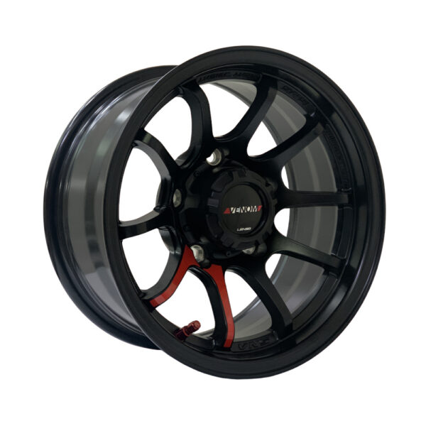 VENOM-5 (VN5) 15X7.5 5X139.7 ET-6 CB108.1 MK(SATIN BLACK)