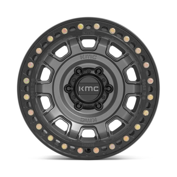 KM236(beadlock) TANK 17X9 6X139.7 ET-15 CB108 ANTH - Image 2
