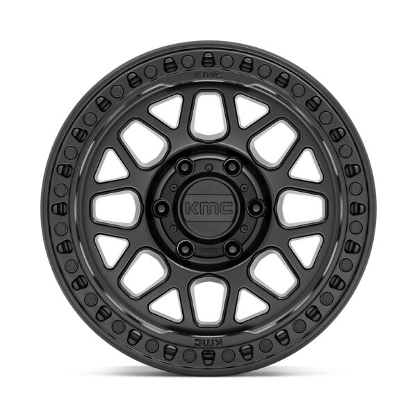 KM549 GRS 17X9 6X139.7 ET18 CB106.1 SATIN BLACK - Image 2