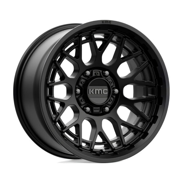 KM722 TECHNIC 17X8.5 6X139.7 ET00 CB106.1 SATIN BLACK