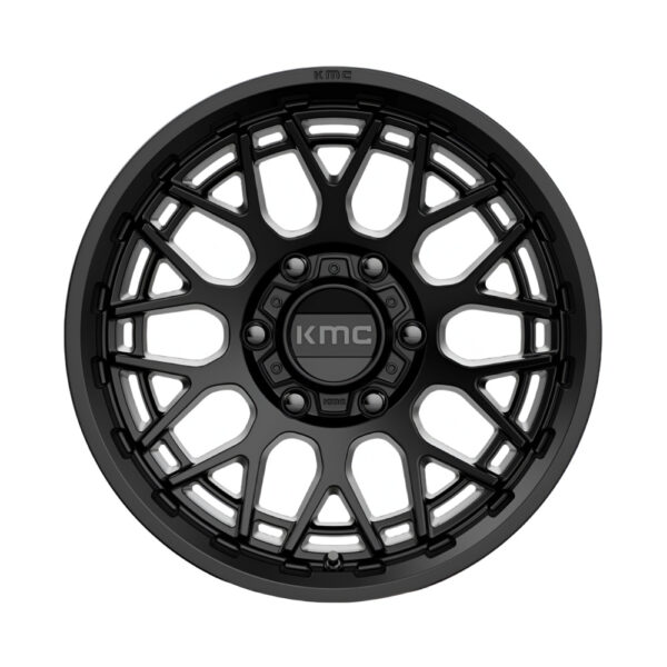 KM722 TECHNIC 17X8.5 6X139.7 ET00 CB106.1 SATIN BLACK - Image 2