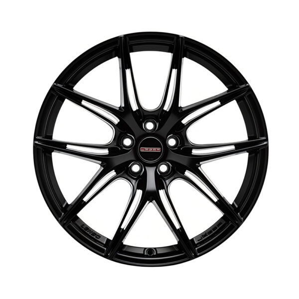 JAGER-NOVA(JAN) 18X8.5 5X112 ET35 CB66 SATIN BLACK (MK) - Image 2