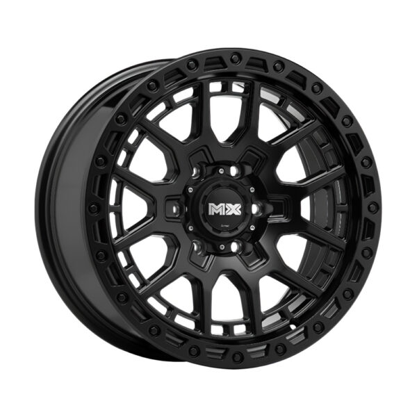 MX-GRAVEL(M0G) 16X8.5 6X114.3 ET00 CB66.1 SATIN BLACK