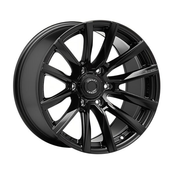 ROAD AND TERRAIN RTM 18×9.5 6×139.7 ET20 Satin Black Wheels
