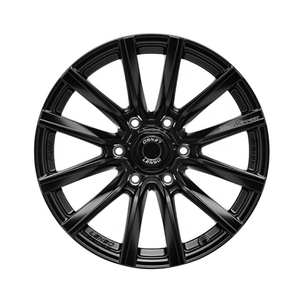 ROAD AND TERRAIN RTM 18×9.5 6×139.7 ET20 Satin Black Wheels - Image 2