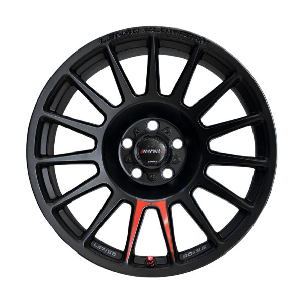 VENOM-8(VN8) 20X9.5 5X120 ET25 CB72.56 SATIN BLACK - Image 2