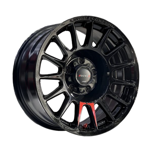 VENOM-8(VN8) 17X8.5 5X127 ET-12 CB71.5 BKW (BLACK)