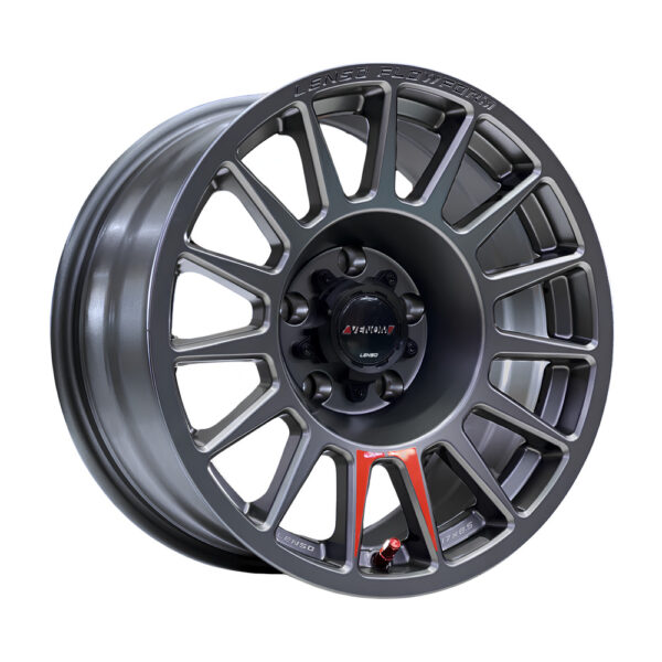 VENOM-8(VN8) 17X8.5 5X127 ET-12 CB71.5 GLW(GREY)