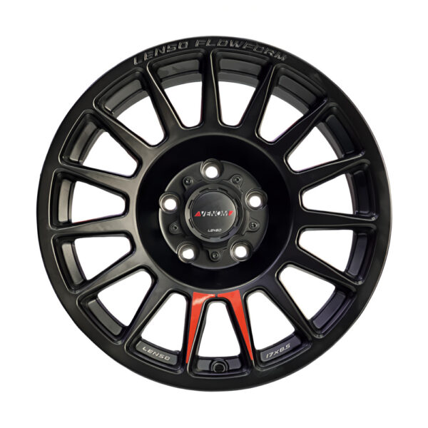 VENOM-8(VN8) 17X8.5 5X127 ET-12 CB71.5 MKW(SATIN BLACK) - Image 2