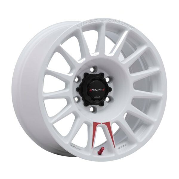 VENOM-8(VN8) 17X8.5 6X139.7 ET8 CB110 GLOSS WHITE