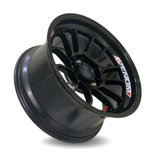 VENOM-5(VN5) 18X9 6X139.7 ET0 CB110 BK(GLOSS BLACK) - Image 3