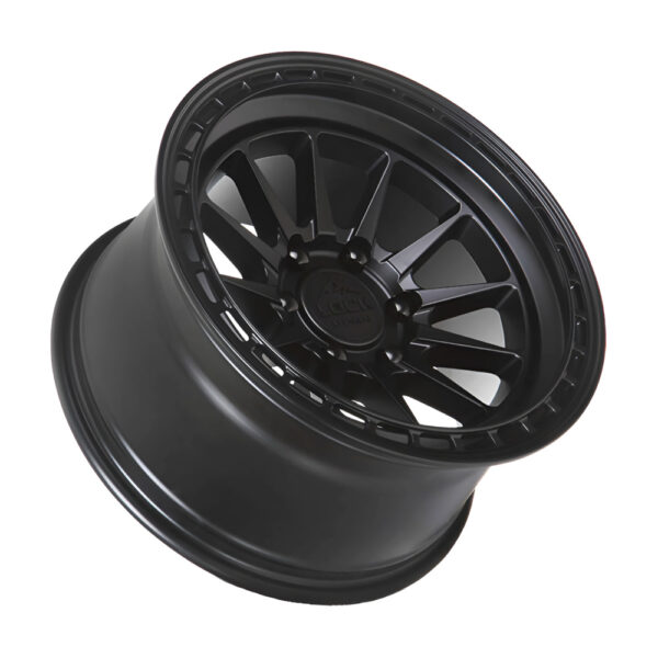 BAJA 17X9 6X139.7 ET1 CB106 MATTE BLACK/MATTE BLACK FACING - Image 3