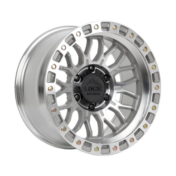 COMBAT 17X9 6X139.7 ET1 CB106 MACHINE/CLEAR COAT