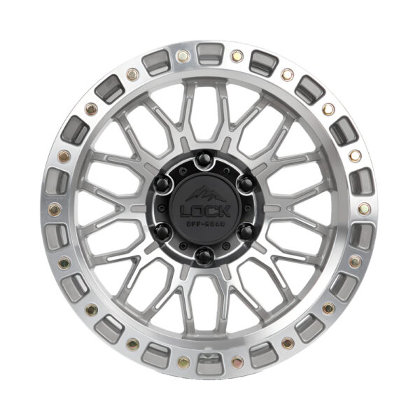 COMBAT 17X9 6X139.7 ET1 CB106 MACHINE/CLEAR COAT - Image 2