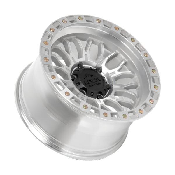 COMBAT 17X9 6X139.7 ET1 CB106 MACHINE/CLEAR COAT - Image 3